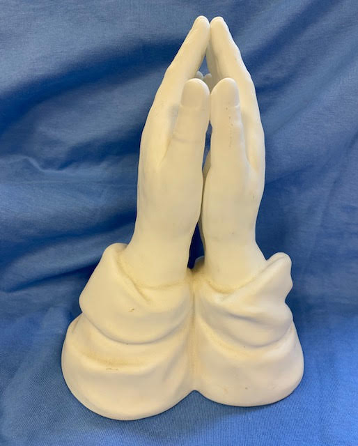 Vintage 1995 Lenox Bone China “Praying Hands” Religious Statue
