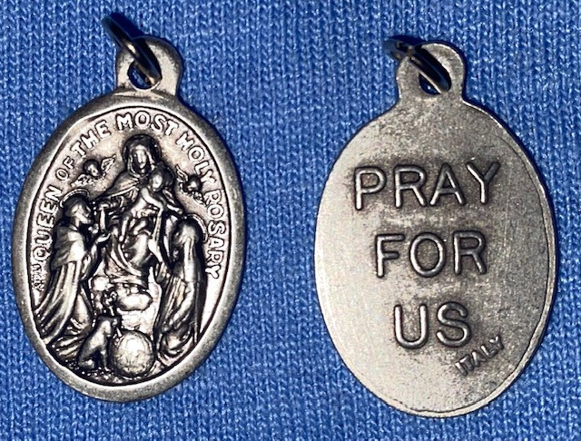 Queen of the Most Holy Rosary Medal - Close Out