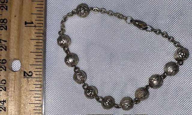 Sweet Vintage One-Decade Rosary Bracelet 
