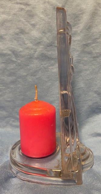 Vintage Caroling Angel Votive Holder - Candle included