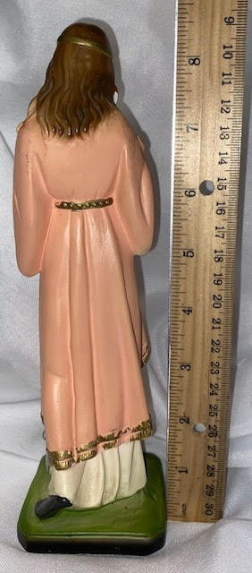 Vintage Statue of St. Philomena  8.5"