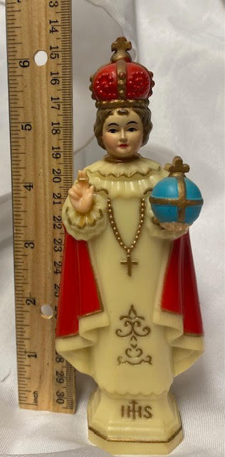 Vintage Plastic Infant of Prague - 6"