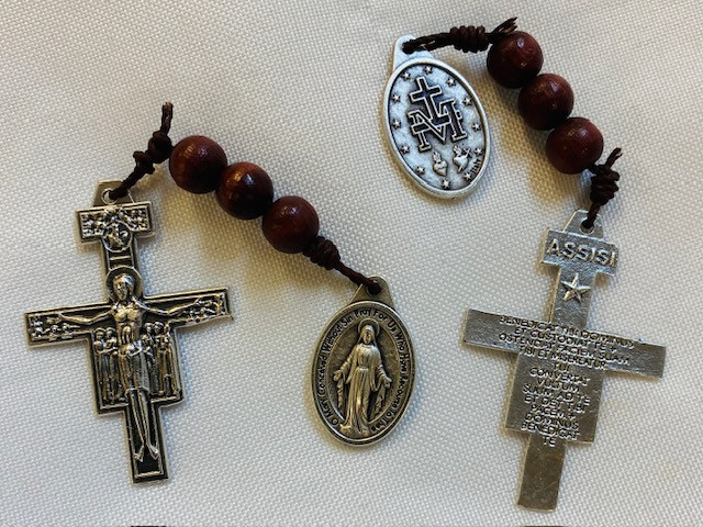 Three Hail Mary Rosary Chaplet - Franciscan Style