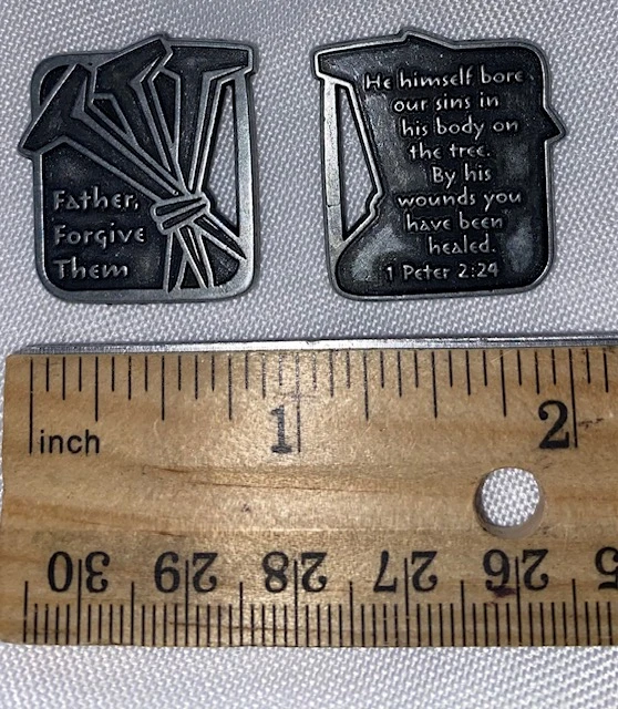 Three Nails Coin - Lent Reminder