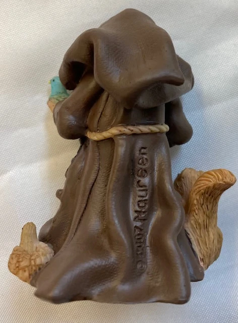 New in Box! Vintage Friar Folk Figurine - The Lord God Made Them All