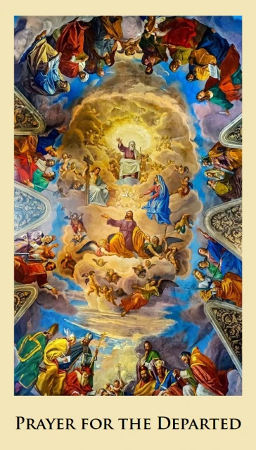 Prayer for the Departed Card  