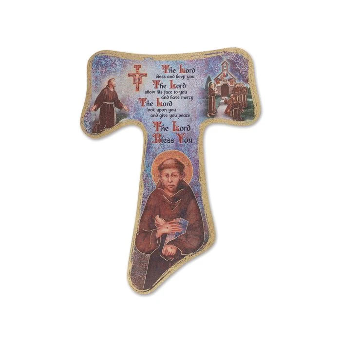 Franciscan Tau Wooden Cross 