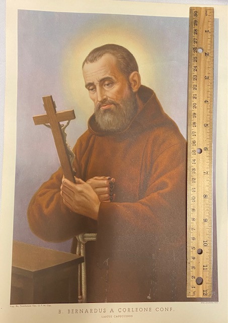 Vintage Italian Frameable Print -  Bernardus A Corleone