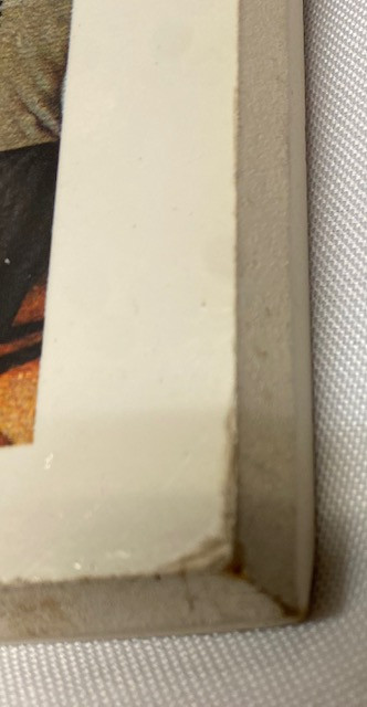 Vintage Last Supper Image on Pressboard