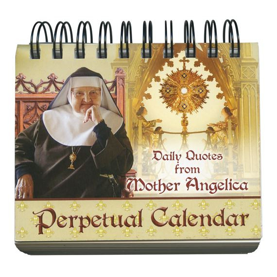 Daily Quotes From Mother Angelica - Perpetual Calendar - Only 1 Available