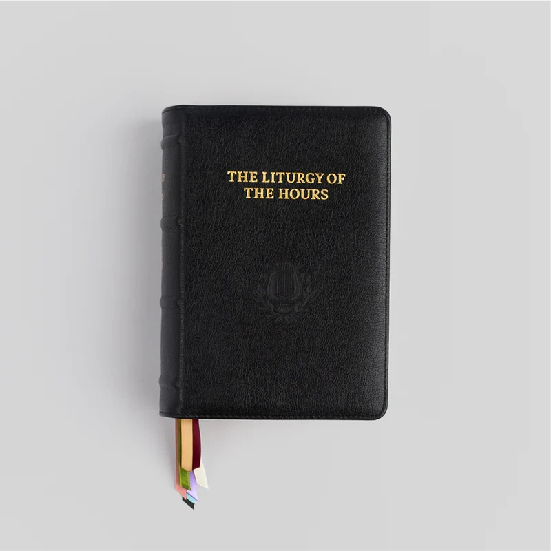 Liturgy of the Hours Second Edition--LARGE PRINT--Premium Goatskin Leather Cover--order by volume or set 