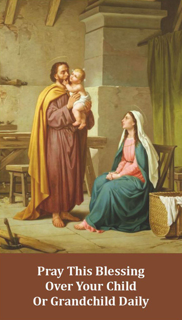 Daily Blessing of Children/Grandchildren Prayer Card