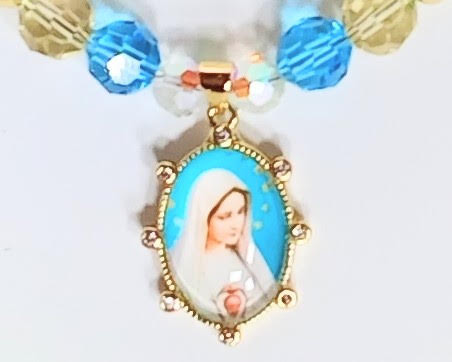 Mary Queen of Heaven - 18" Princess necklace
