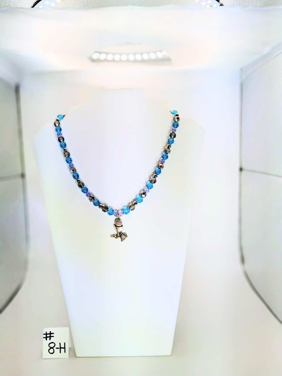 Chalice of Our Lord's Precious Blood and Body - 18 inch Princess necklace 