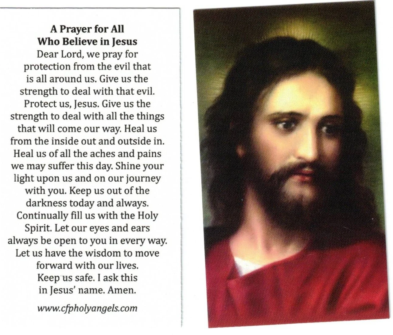 A Prayer for All Who Believe in Jesus, All Christians