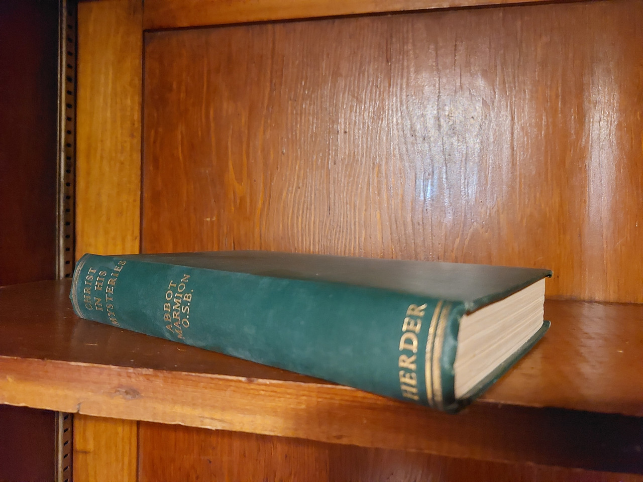 Christ in His Mysteries by Abbot Columba Marmion O.S.B