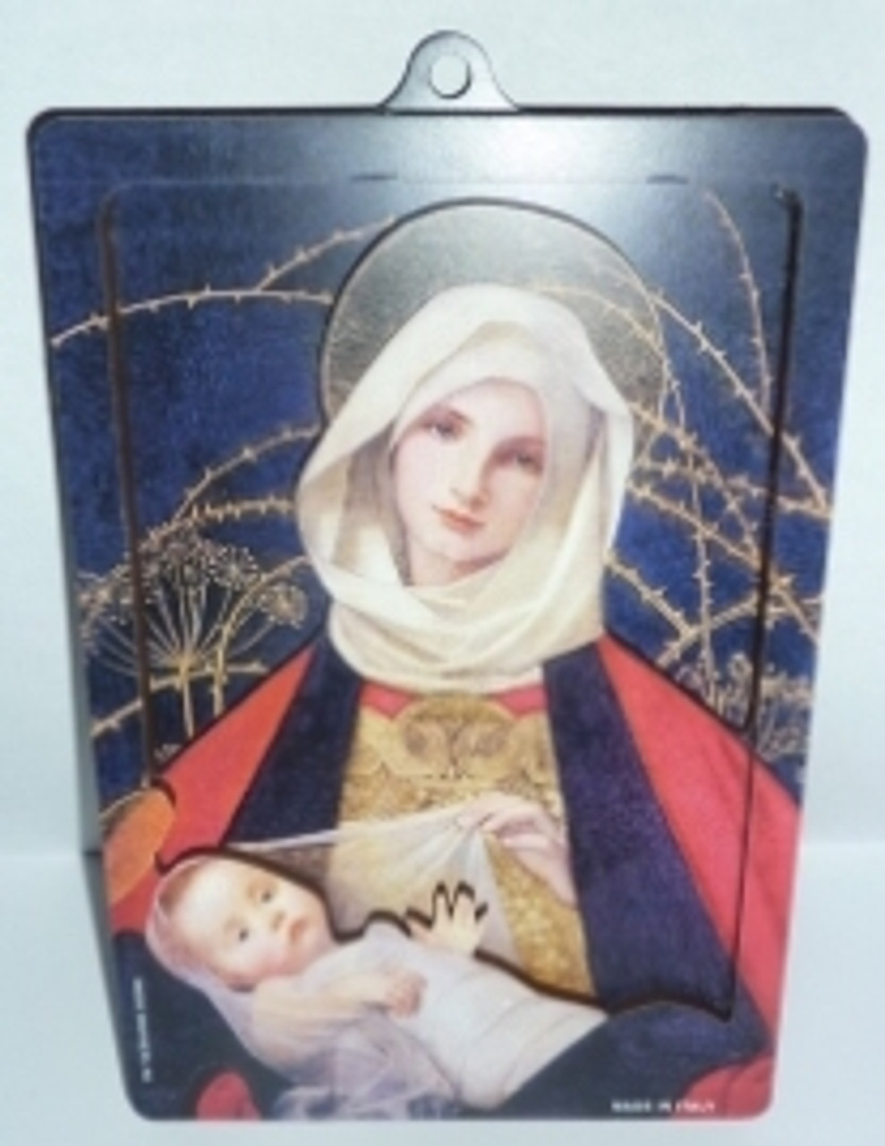 Virgin and Child Wall Plaque