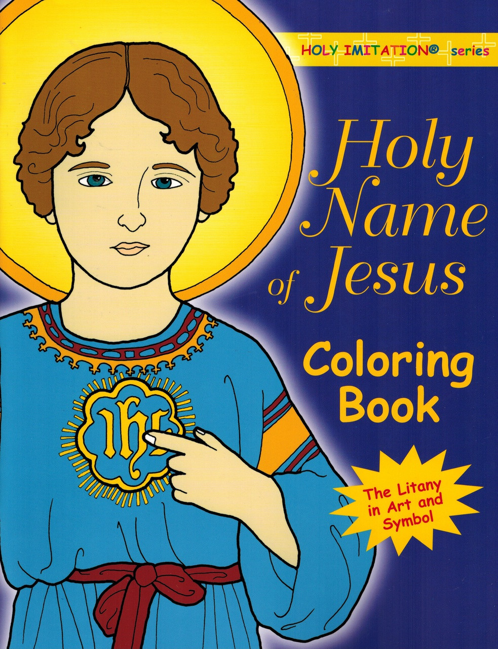 Coloring Book on Holy Name of Jesus