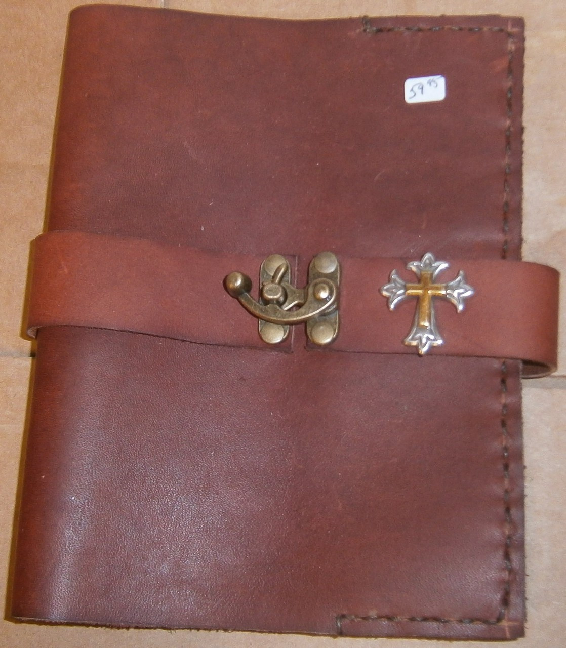 Hand Crafted Soft Brown Leather Breviary Cover