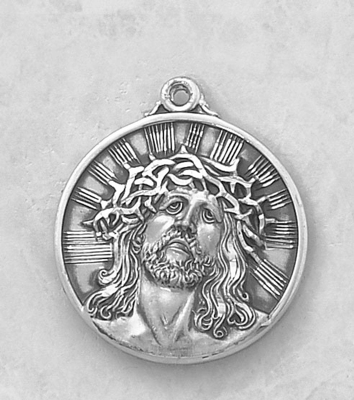 Ecce Homo Circular Medal On Chain