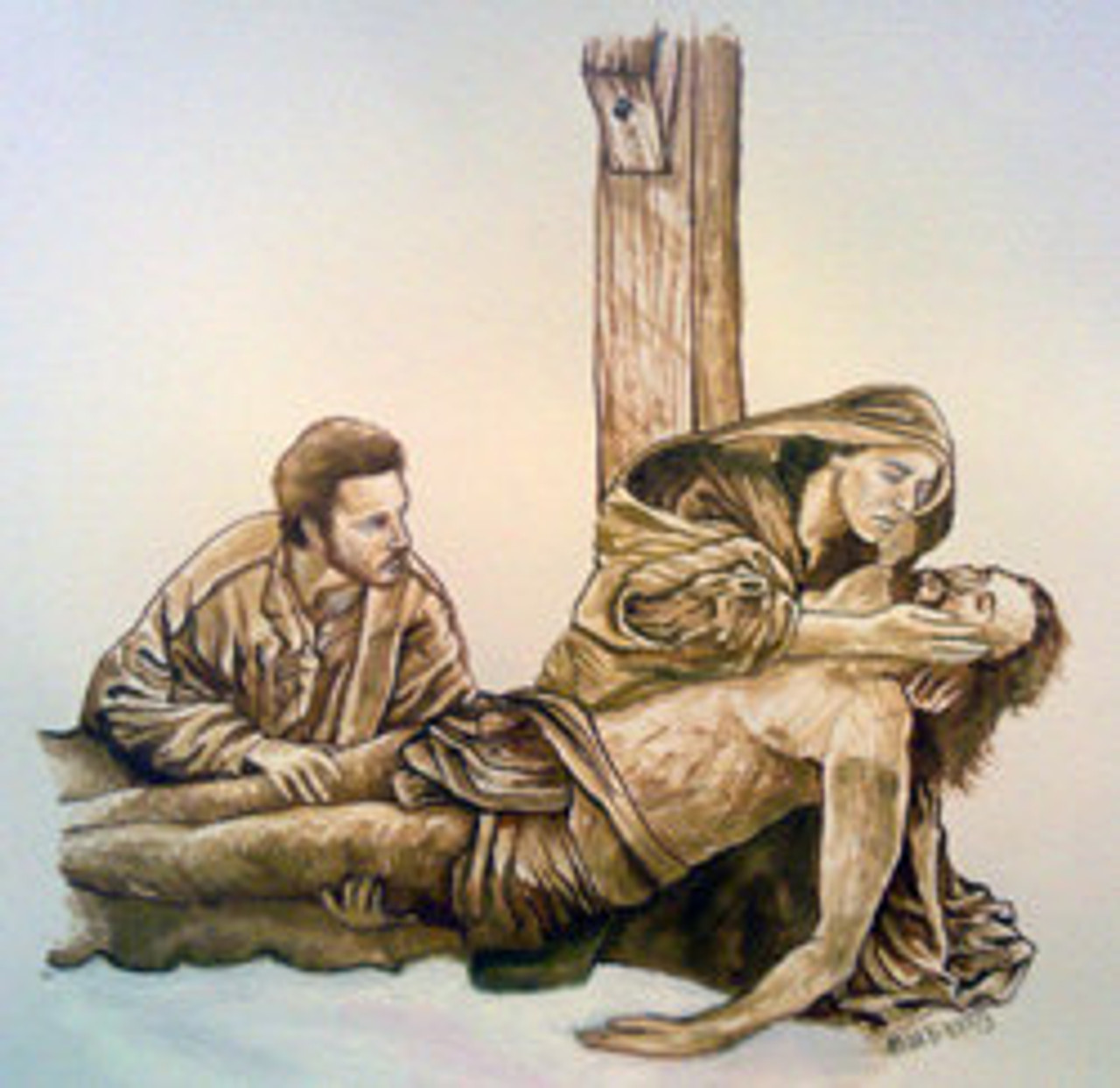 Station 13 -- Jesus Is Taken down from the Cross