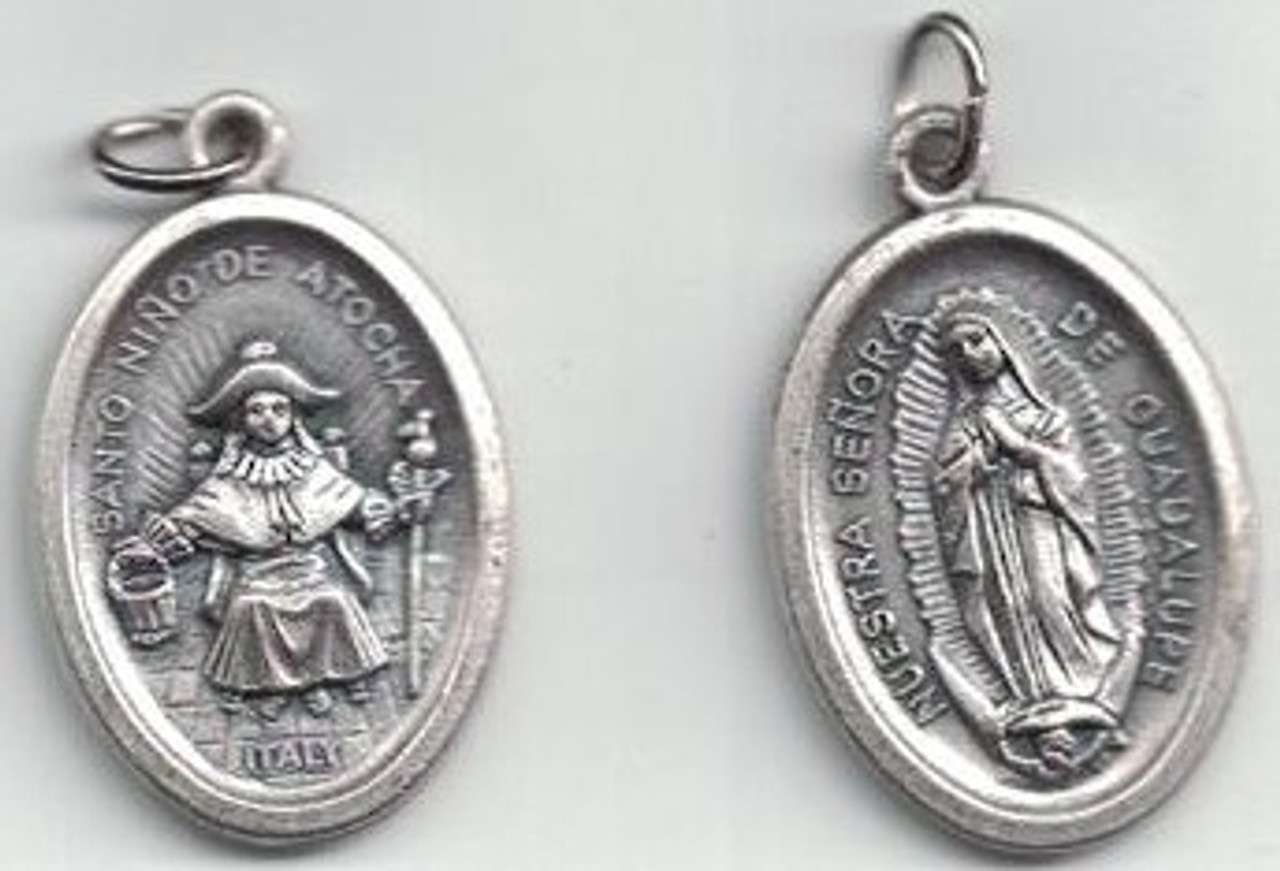 Nuestra Señora de Guadalupe/Santo Nino De Atocha Medal