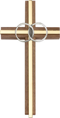 【DIVINECROSS】ウェディングドレス 満留 SEC 金枠 Bliss Walnut Wedding Cross