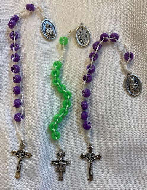 Saint Therese of Lisieux, the Little Flower, Sacrifice Beads or Prayer Beads