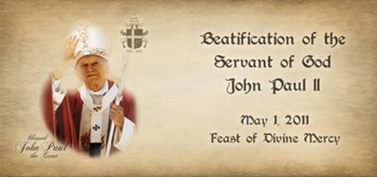 Bl. John Paul II Commemorative Beatification Mug