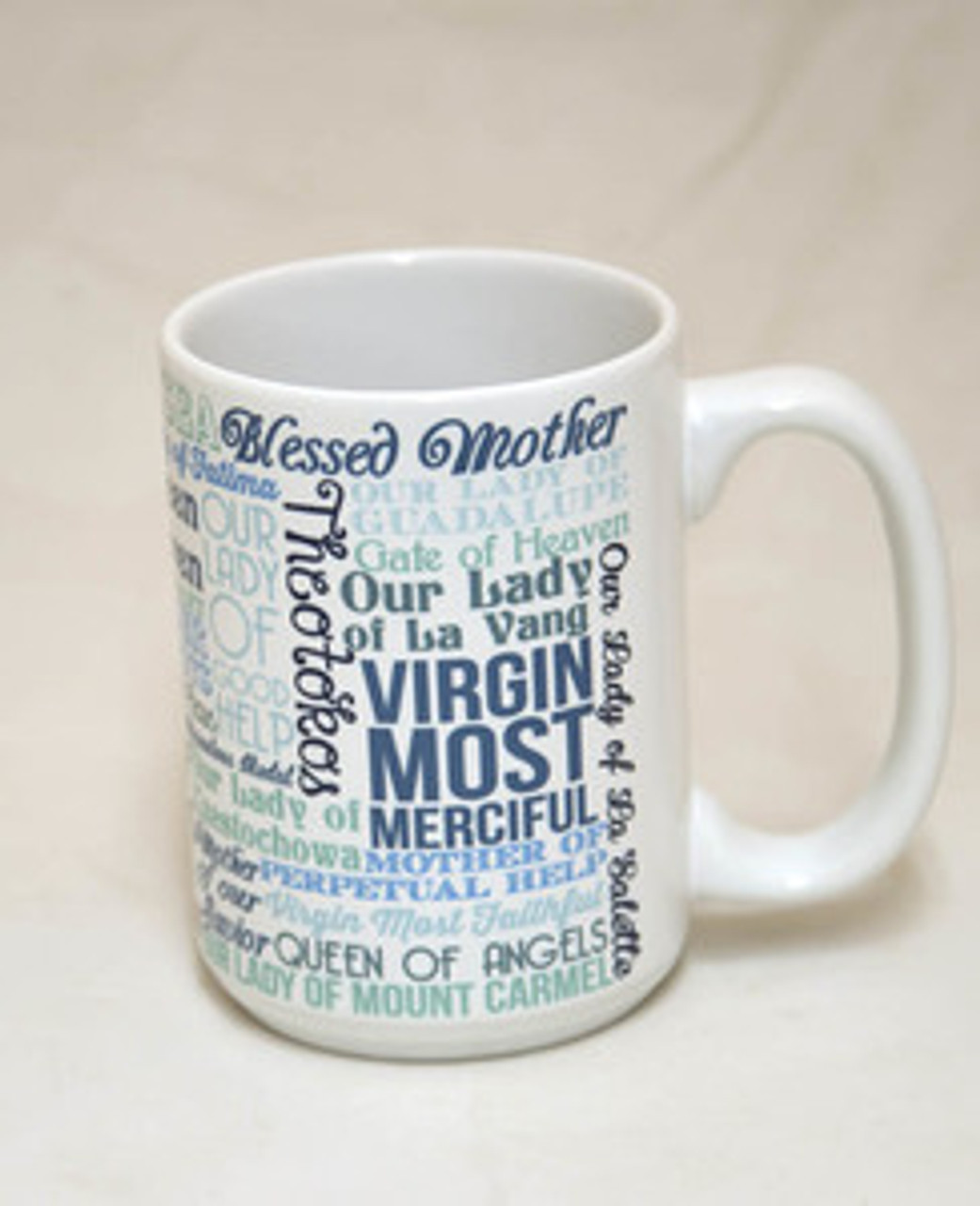 Titles of Mary Quote Mug