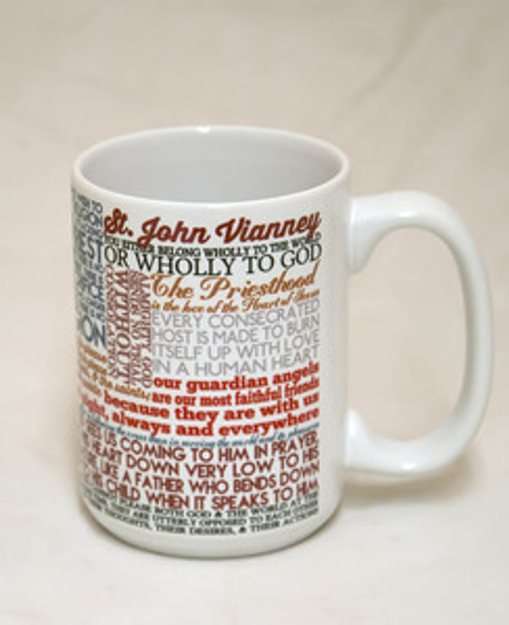 Saint John Vianney Quote Mug