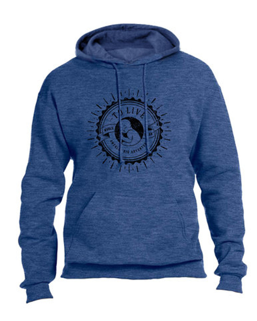 Big Adventure Heather Pro-Life Hoodie