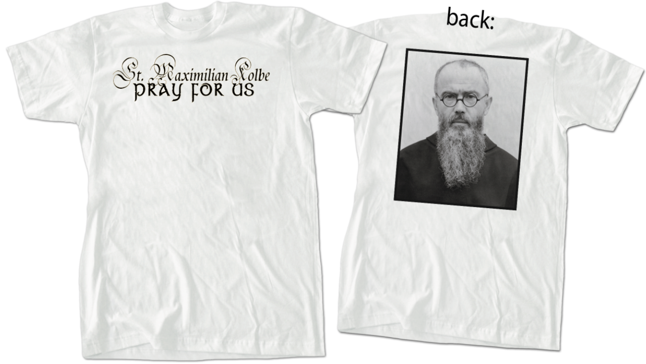 St. Maximilian Kolbe Value T-Shirt