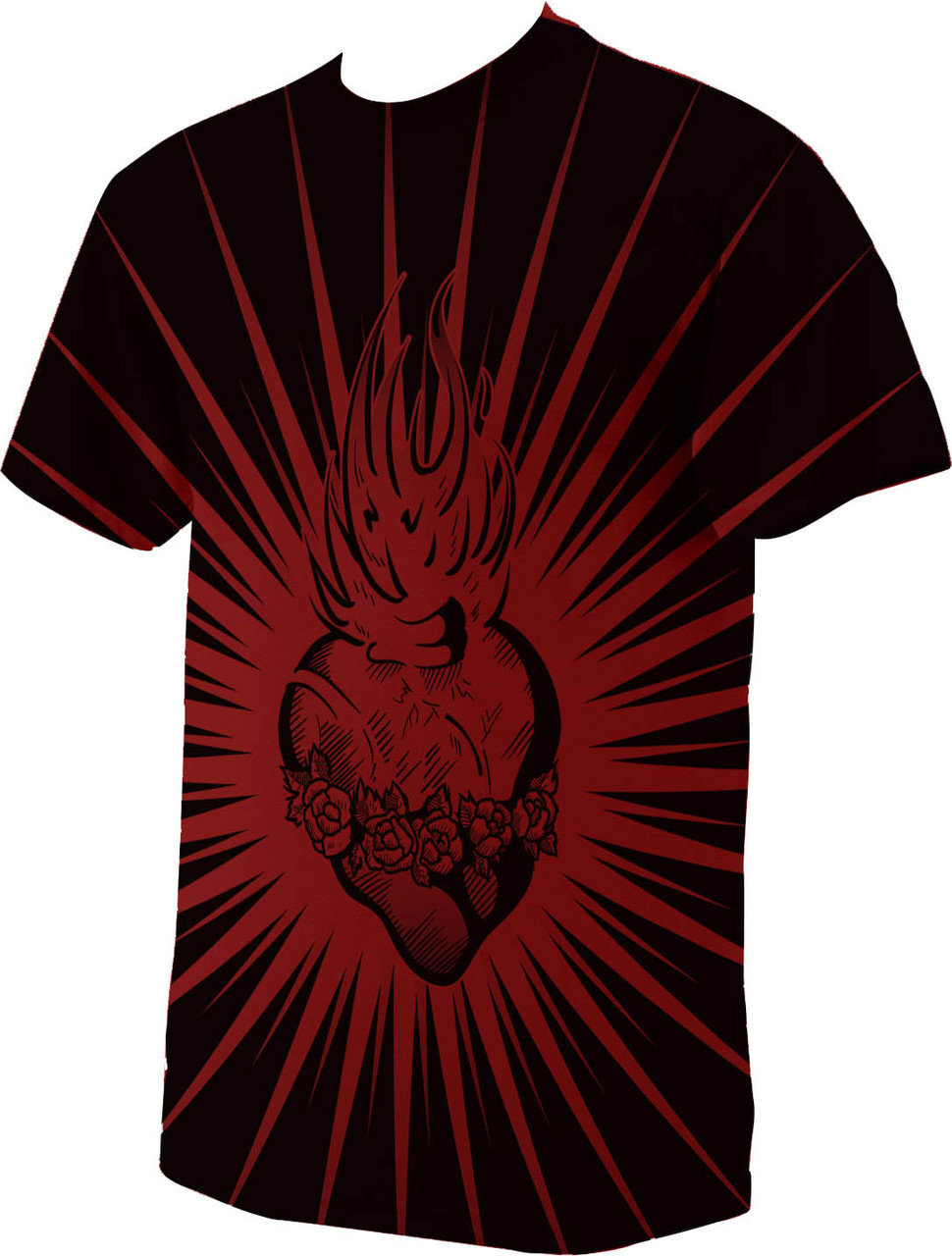 Immaculate Heart of Mary Poly T Shirt