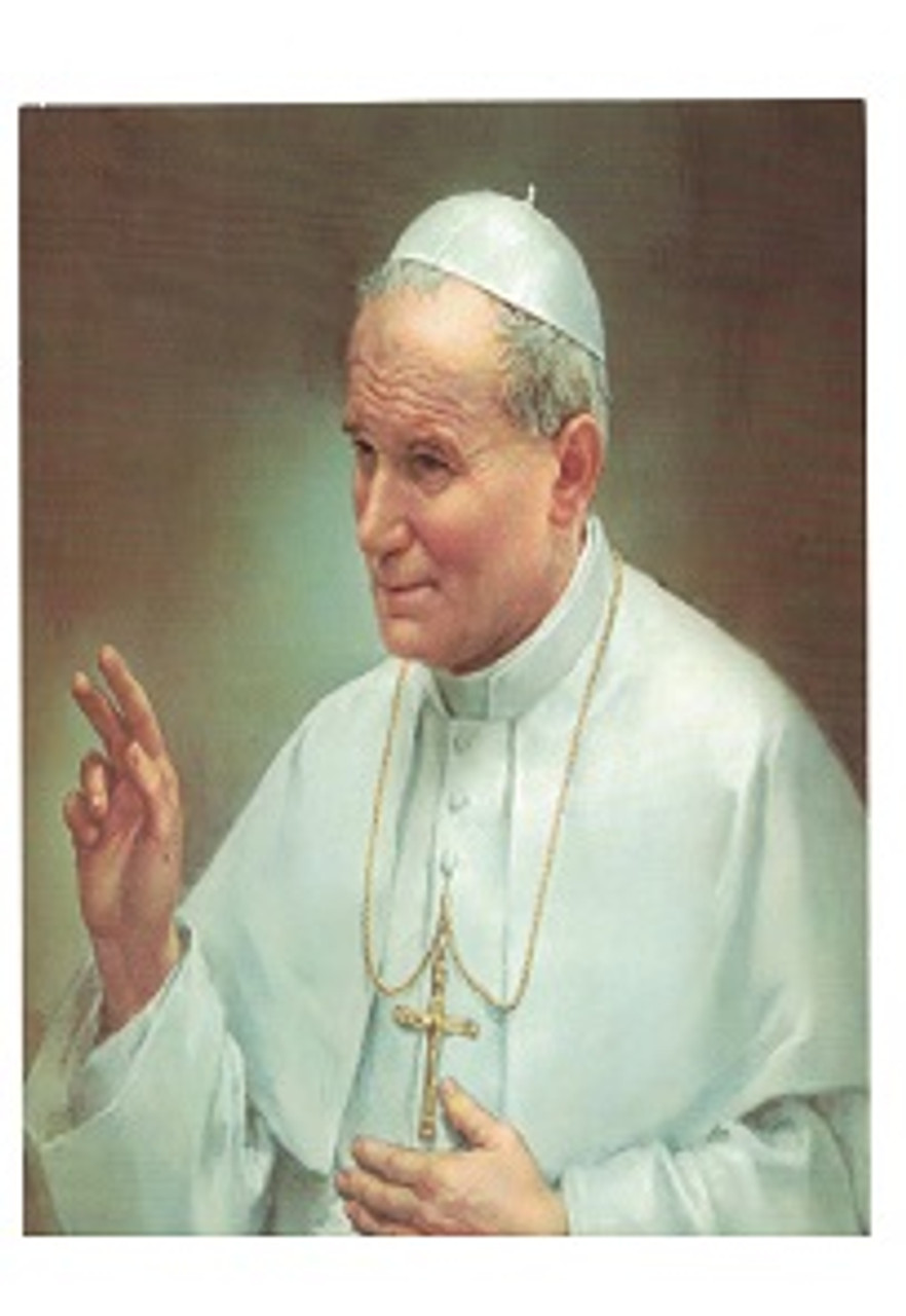 Pope John Paul II Blessing Print