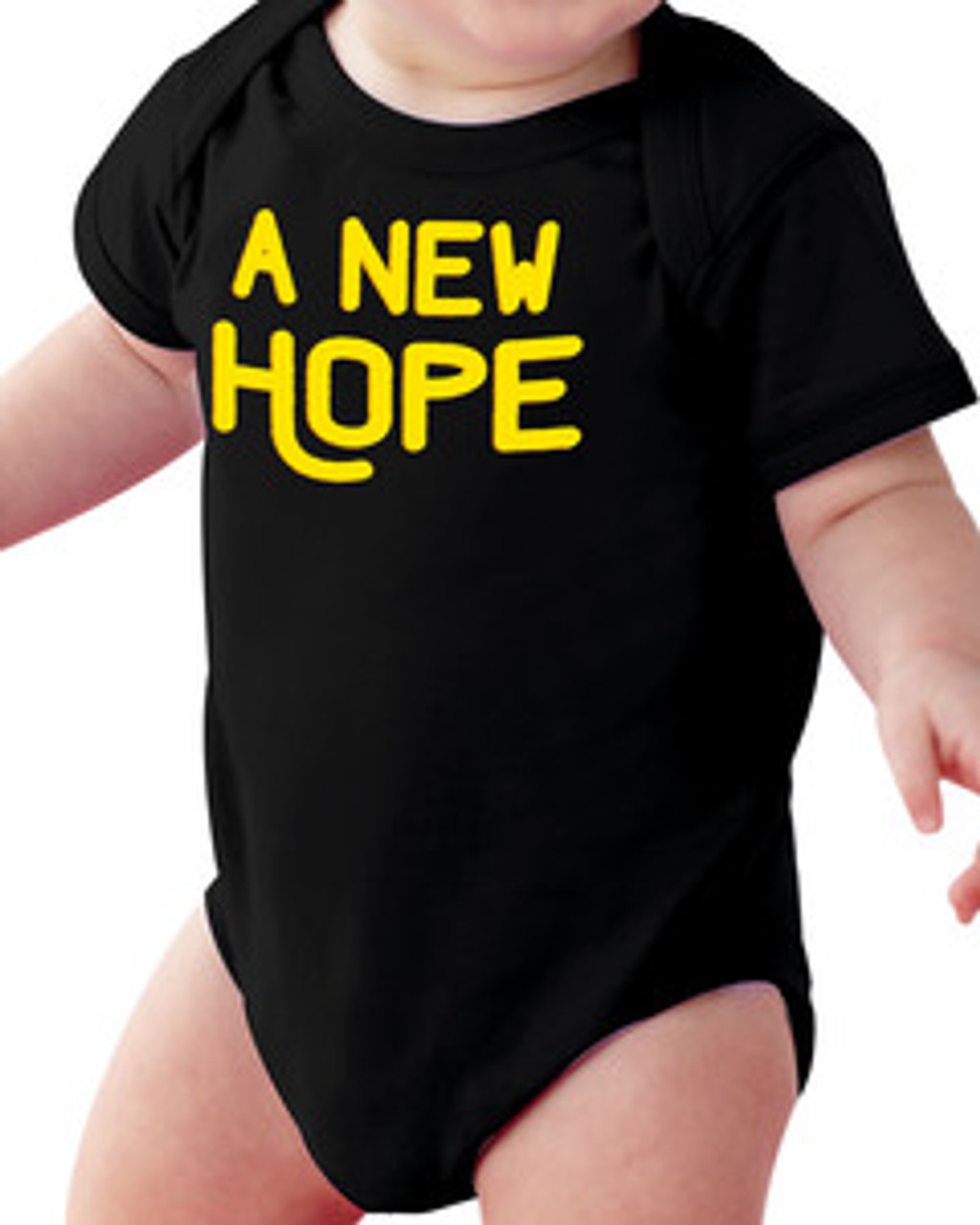 A New Hope Black Baby Onesie