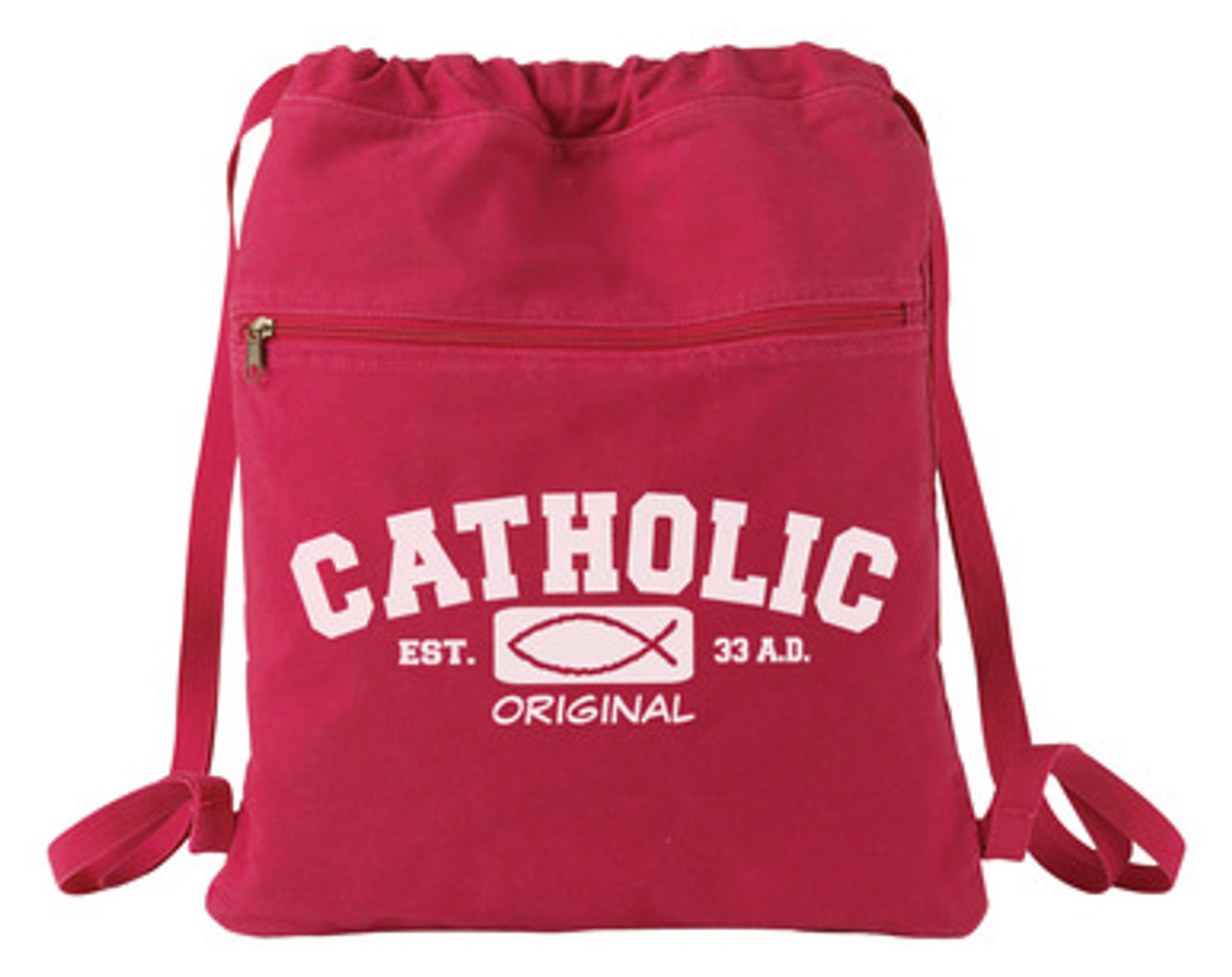 Catholic Original Canvas Backpack