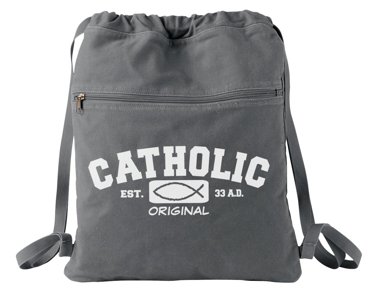 Catholic Original Canvas Backpack