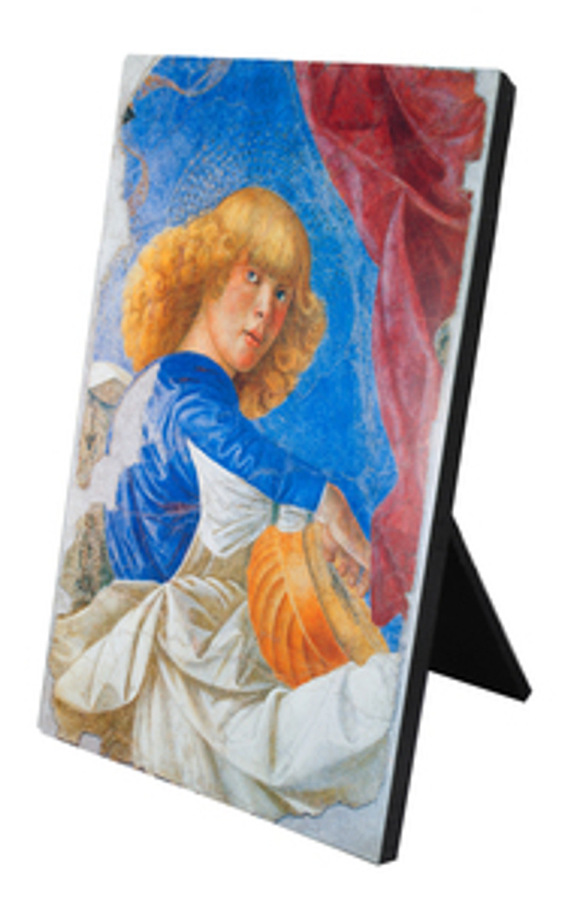 Blonde Angel Vertical Desk Plaque