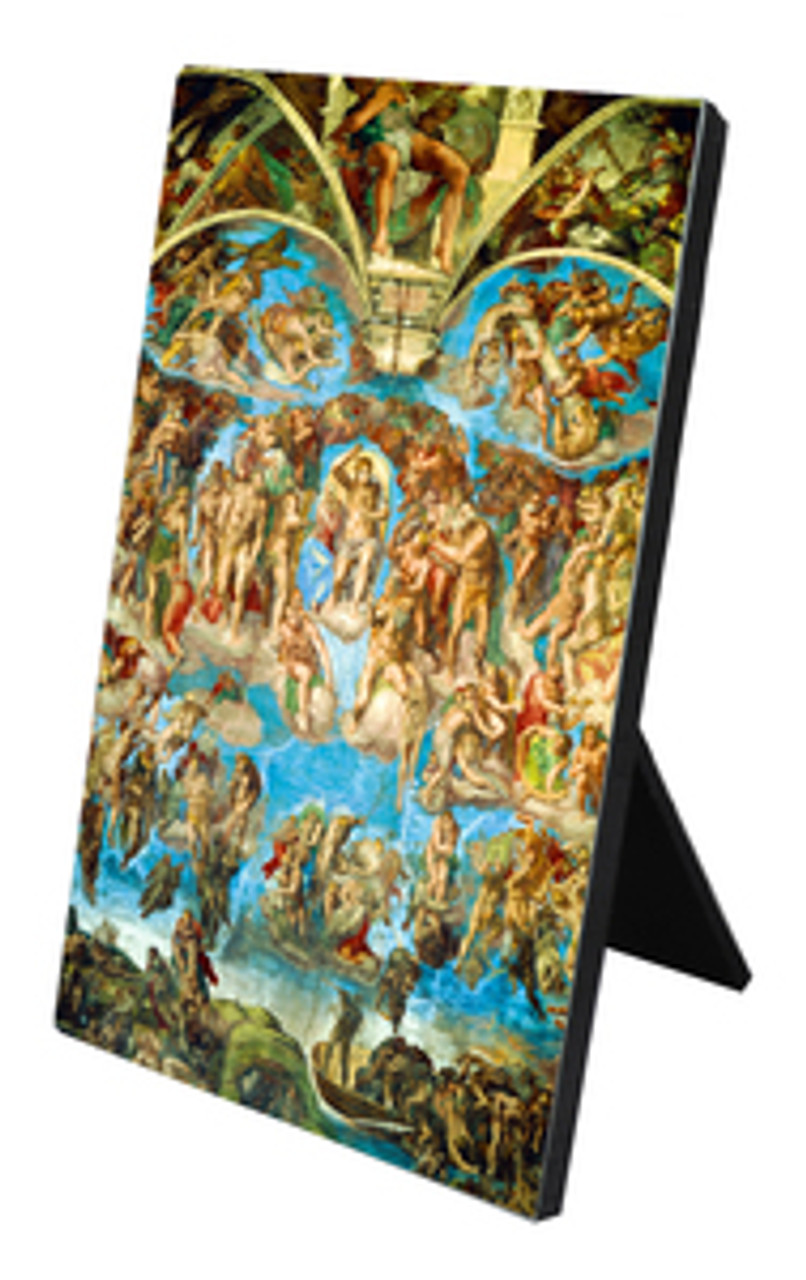 The Last Judgement Vertical Desk Plaque