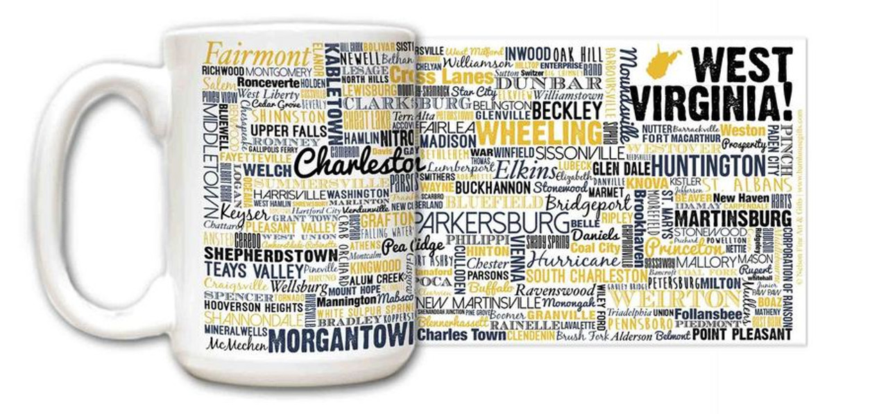 West Virginia State Mug