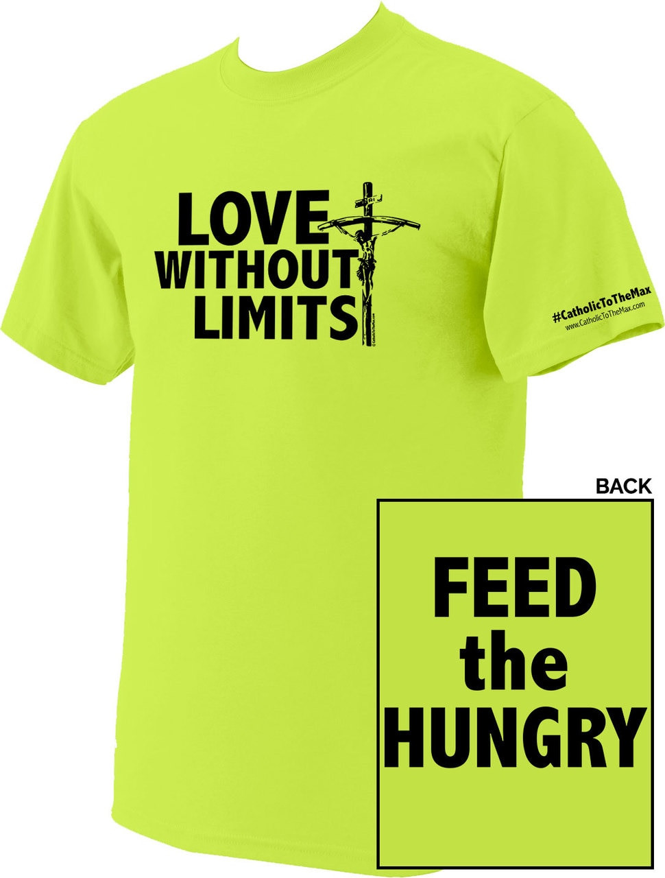 Love Without Limits Neon Yellow T-Shirt