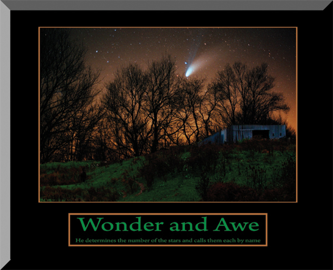 Wonder and Awe Wall Plaque