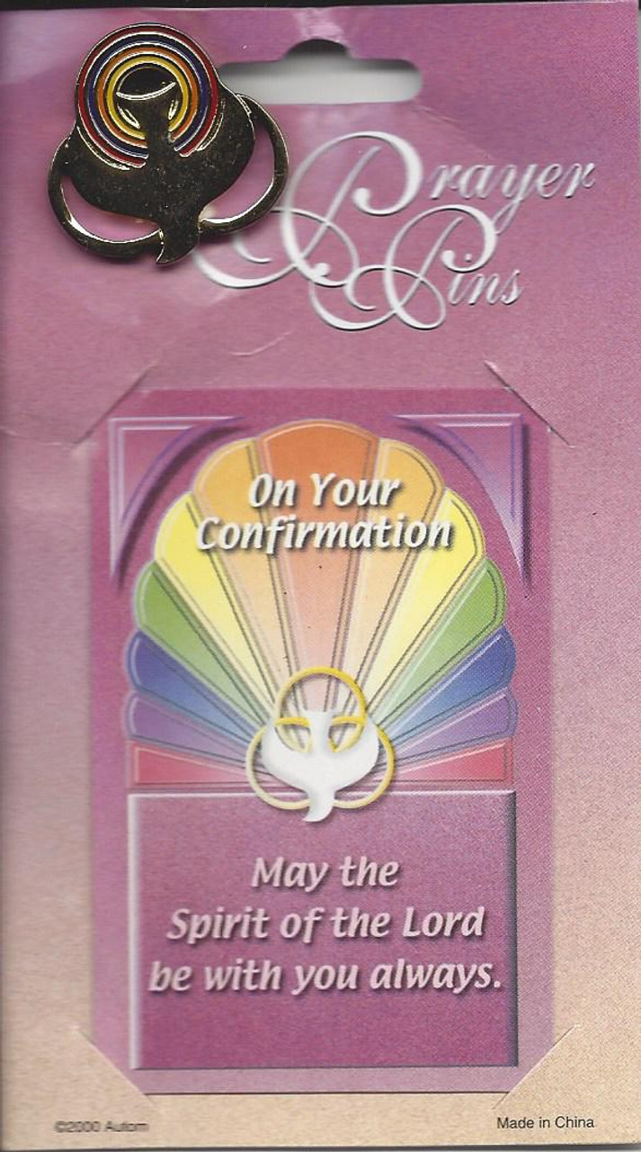 On Your Confirmation Pin &  Card