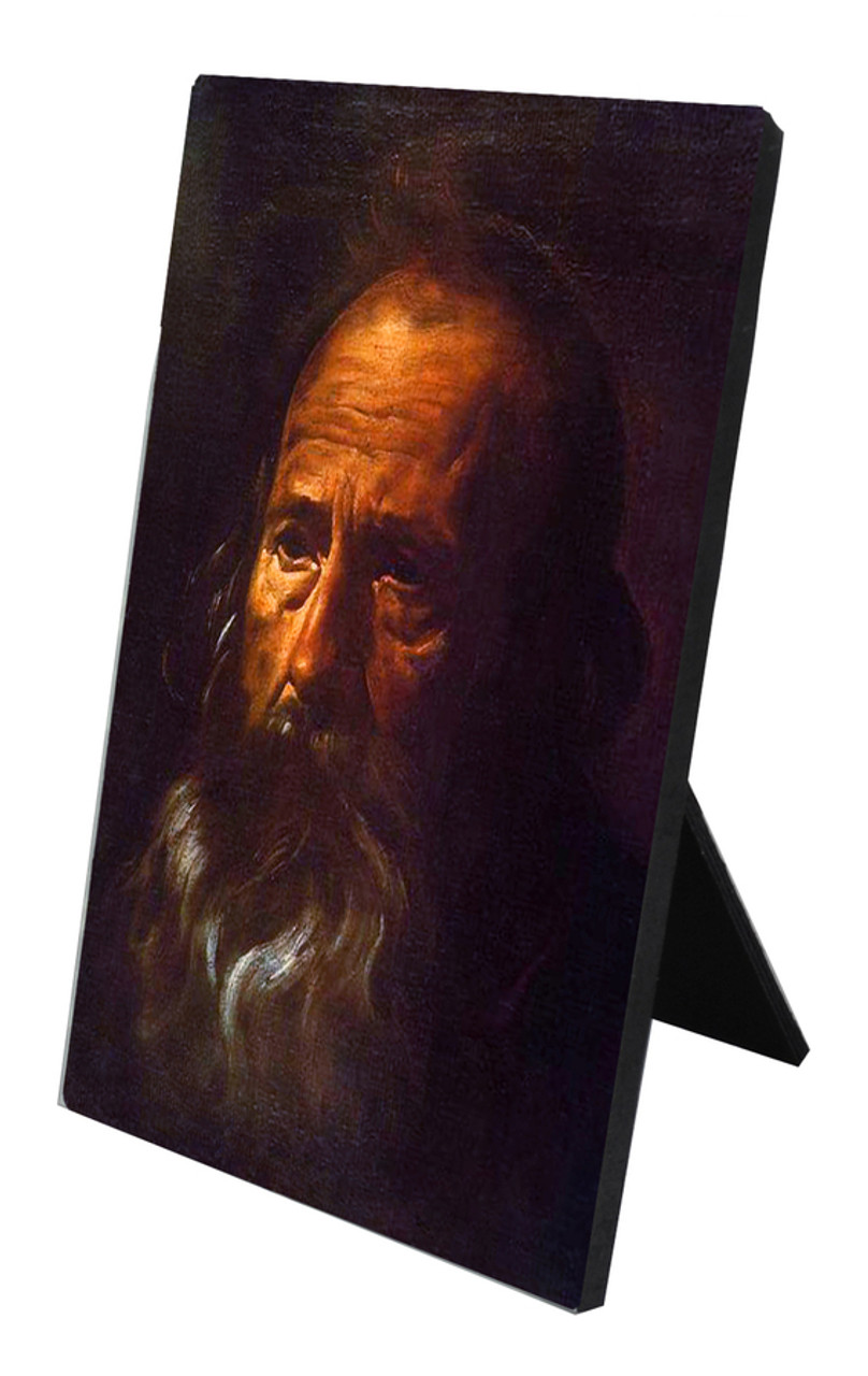 St. Paul (Portrait) by Velazquez Vertical Desk Plaque