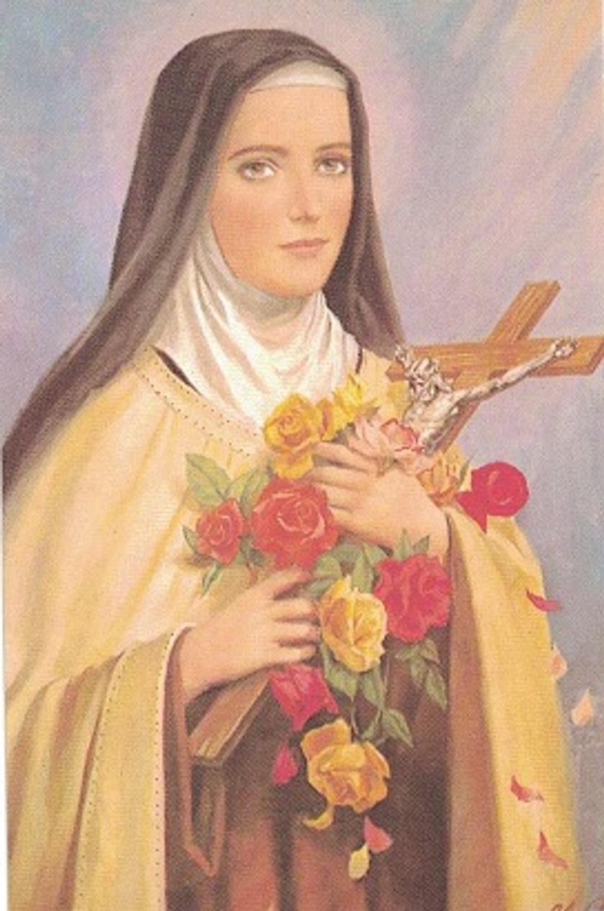 St. Therese Blank Card