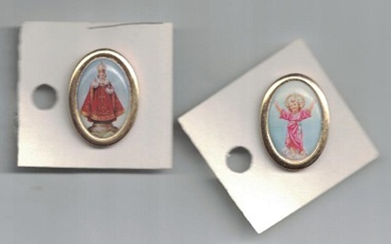 Infant Of Prague Lapel Pin Assorted Pack