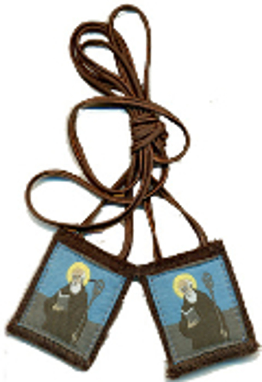 Saint Benedict Traditional Brown Scapular