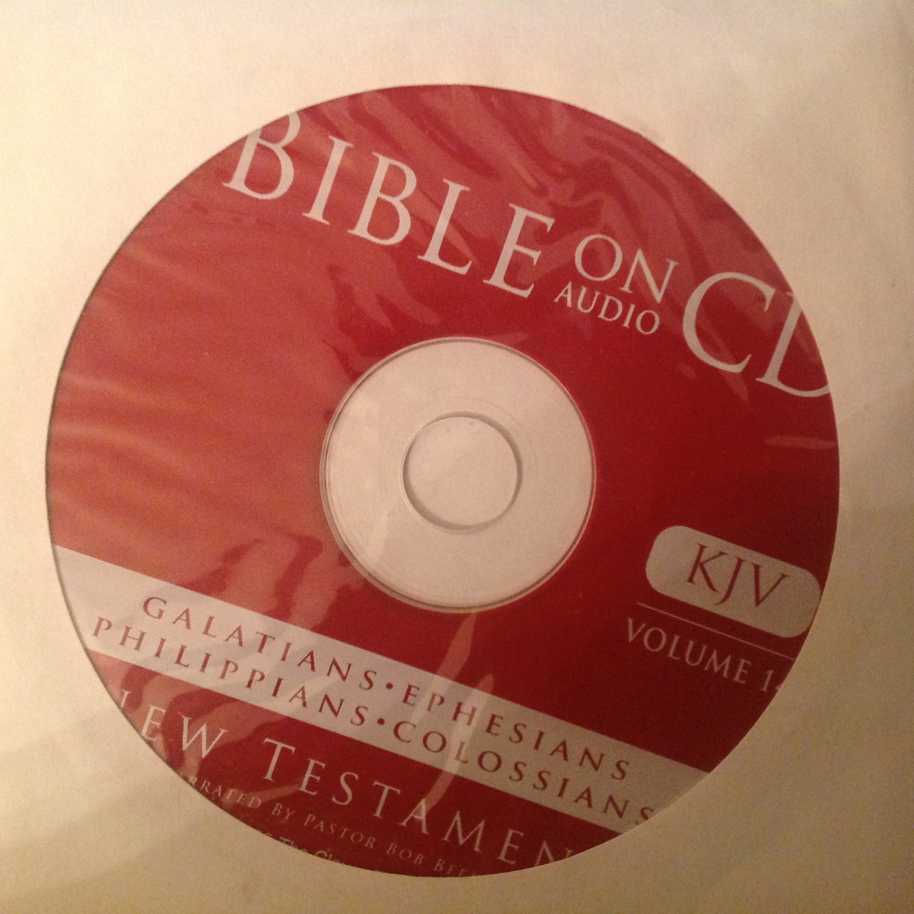 Bible On Audio Cd Vol 14 Galatians Ephesians Philippians Colossians Cd Confraternity Of 6041