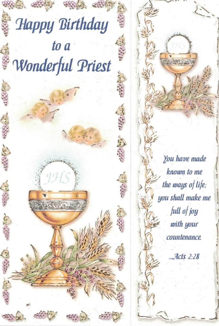 Happy Birthday To A Wonderful Priest Happy Birthday To A Wonderful Priest